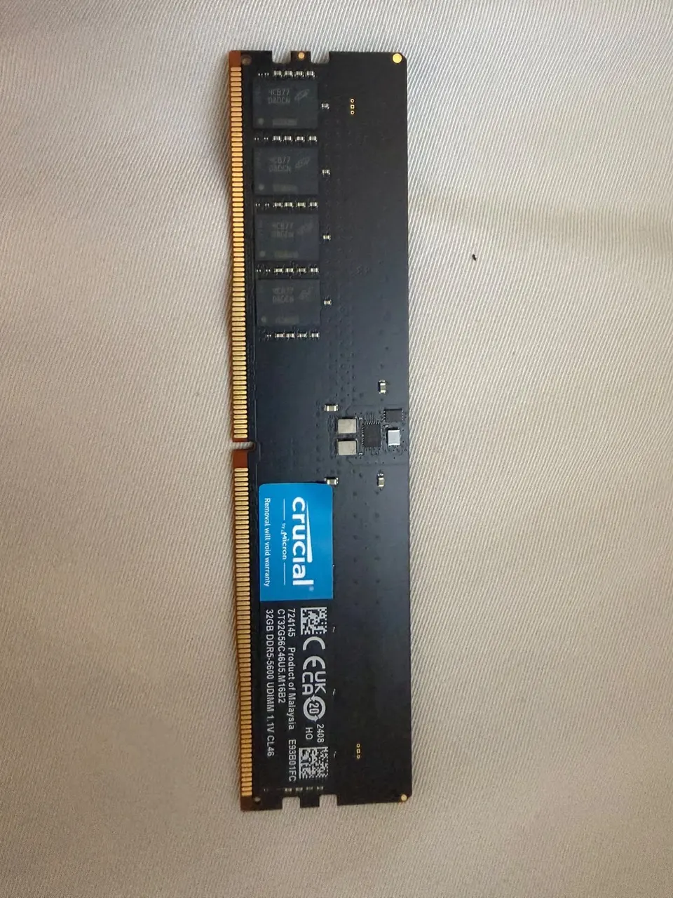 美光 ddr5 32g